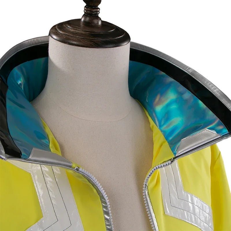 David Martinez Cyberpunk Edgerunners Sandevistan Yellow Jacket UNISEX - ZenAnimeMarket