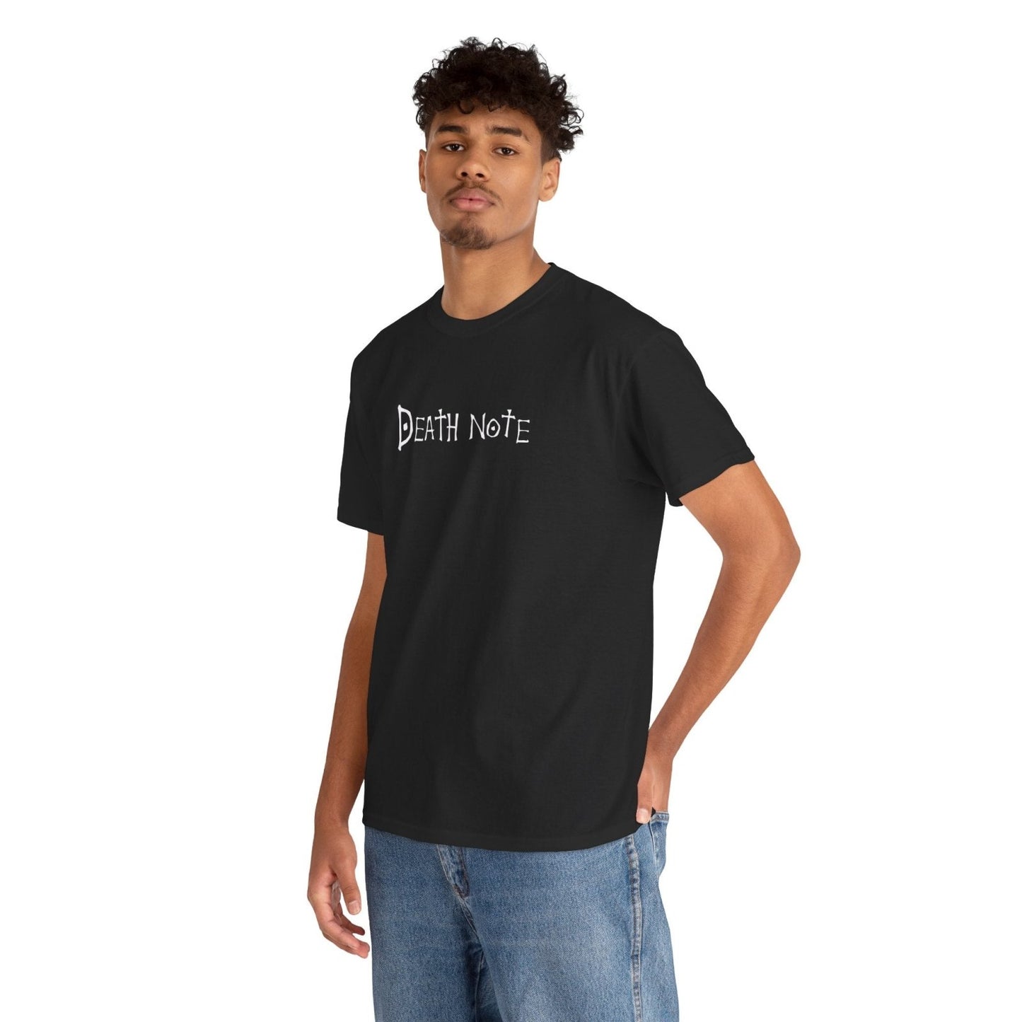 Death Note Unisex T-Shirt Anime & Manga Logo Black - ZenAnimeMarket