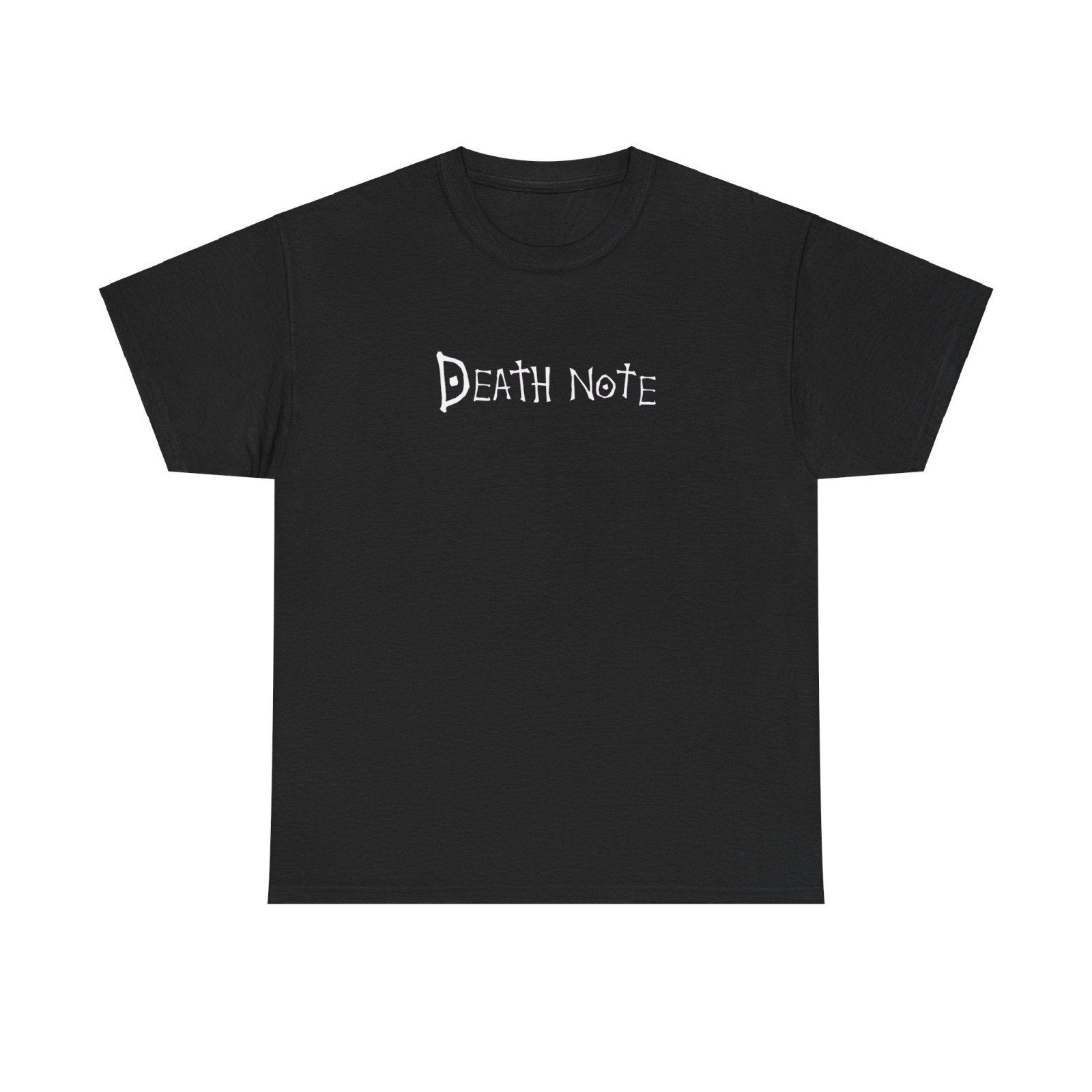 Death Note Unisex T-Shirt Anime & Manga Logo Black - ZenAnimeMarket