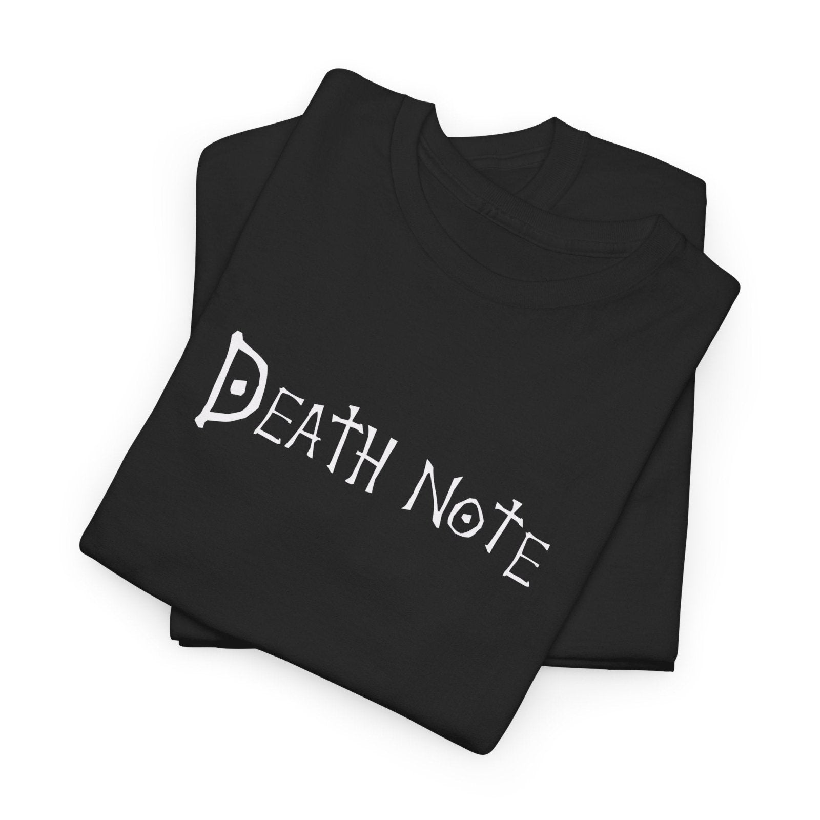 Death Note Unisex T-Shirt Anime & Manga Logo Black - ZenAnimeMarket