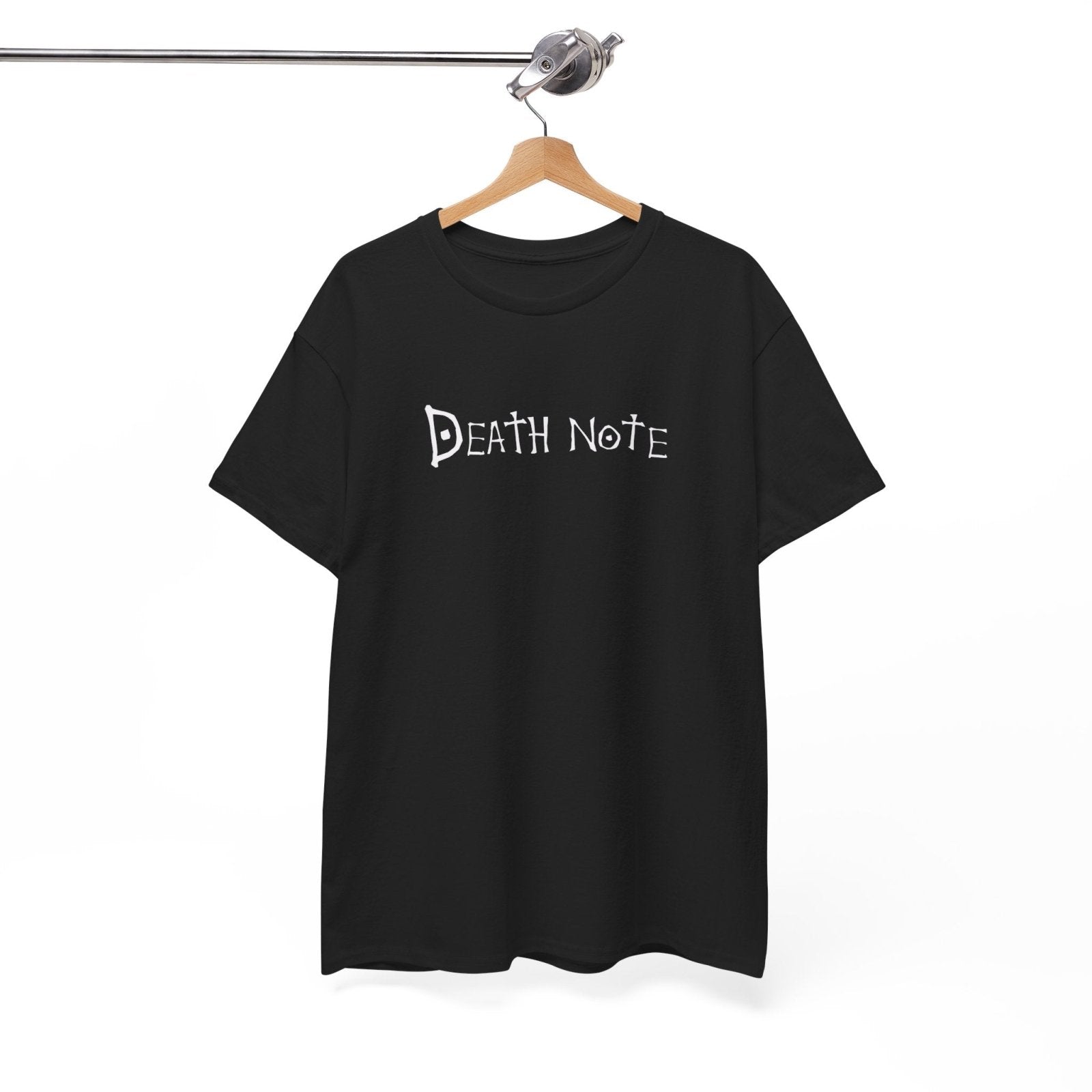 Death Note Unisex T-Shirt Anime & Manga Logo Black - ZenAnimeMarket