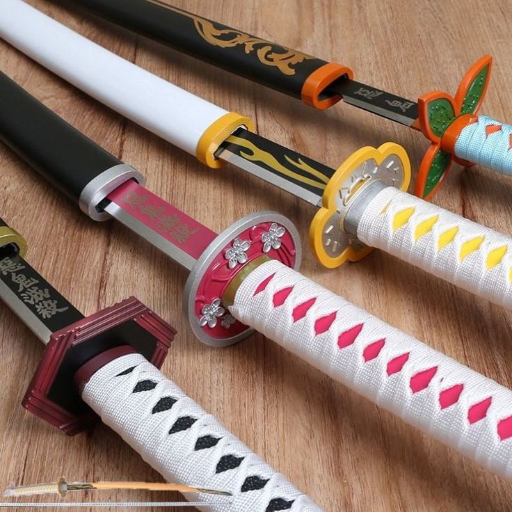 Demon Slayer Katana Full - Sized Blade Hashira Japanese Styled Cosplay Props (104 cm) - ZenAnimeMarket