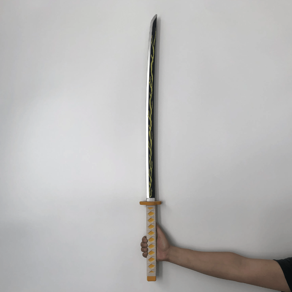 Demon Slayer Katana Full - Sized Blade Hashira Japanese Styled Cosplay Props (104 cm) - ZenAnimeMarket