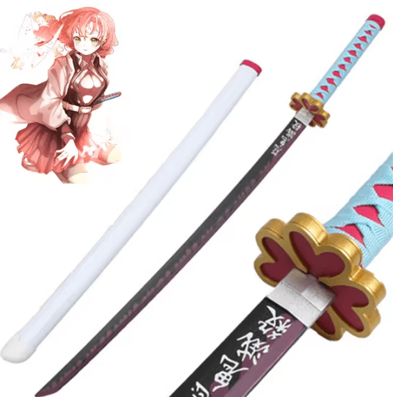 Demon Slayer Katana Full - Sized Blade Hashira Japanese Styled Cosplay Props (104 cm) - ZenAnimeMarket