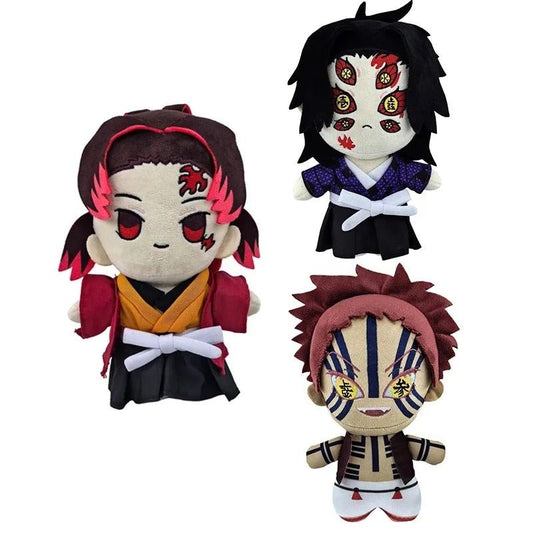 Demon Slayer Plushies – Yoriichi Tsugikuni, Kokushibo & Akaza Soft Anime Plush Dolls Kimetsu no Yaiba KNY - ZenAnimeMarket