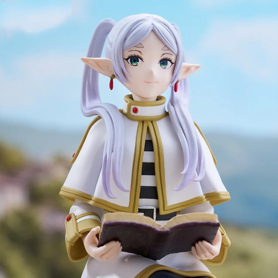 Frieren Beyond Journey's End Sitting Reading Action Figure 15cm - ZenAnimeMarket