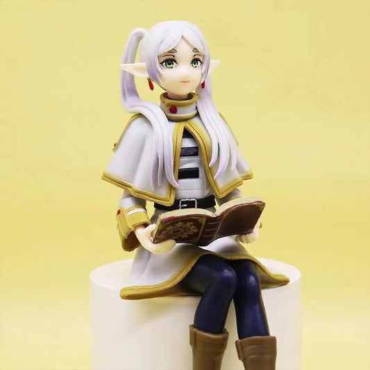 Frieren Beyond Journey's End Sitting Reading Action Figure 15cm - ZenAnimeMarket