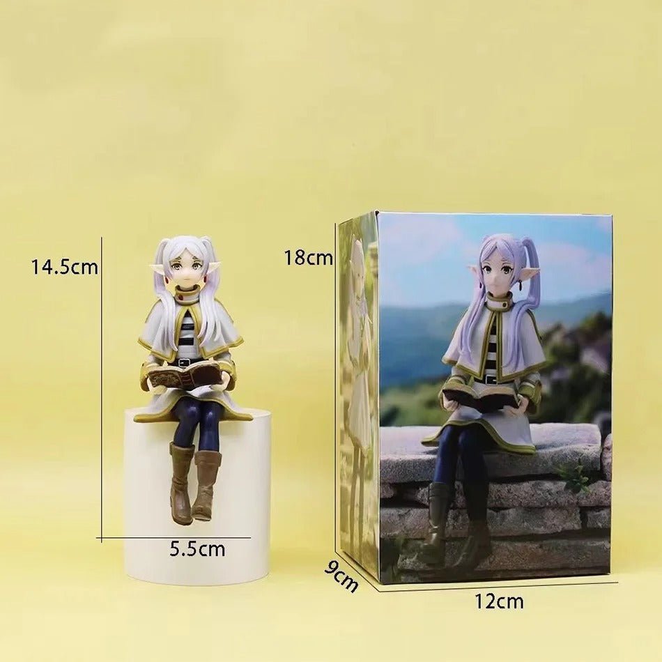 Frieren Beyond Journey's End Sitting Reading Action Figure 15cm - ZenAnimeMarket