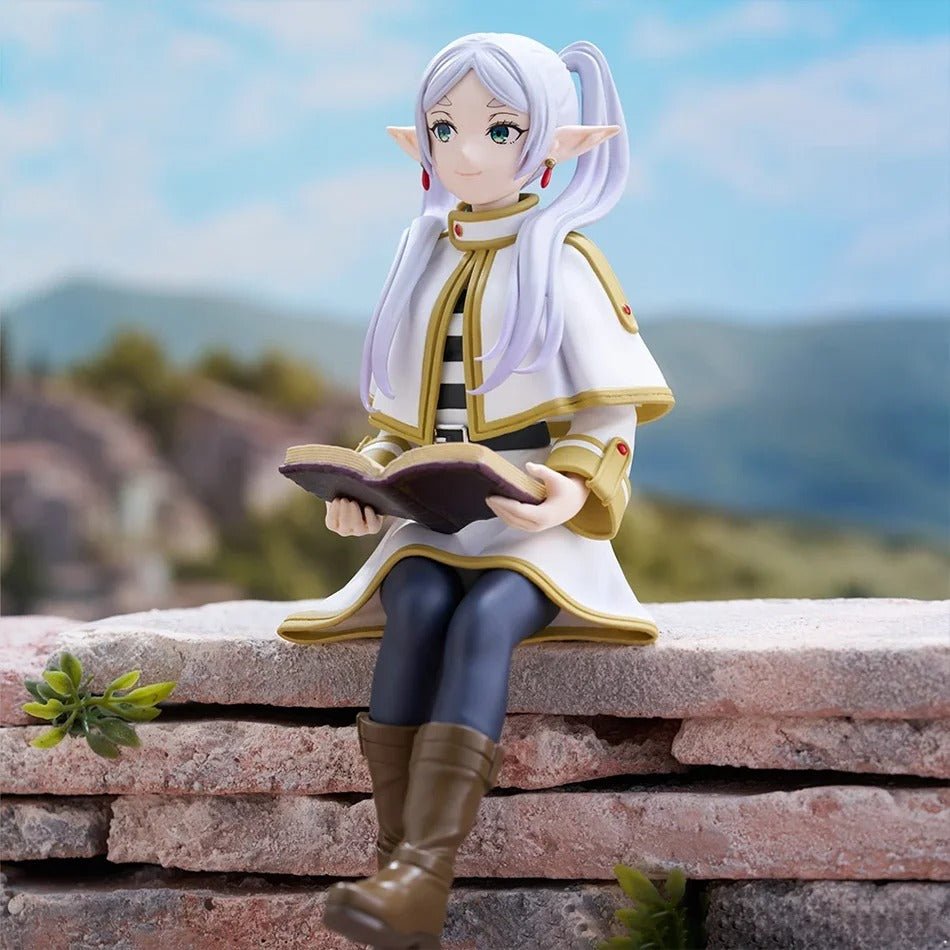 Frieren Beyond Journey's End Sitting Reading Action Figure 15cm - ZenAnimeMarket