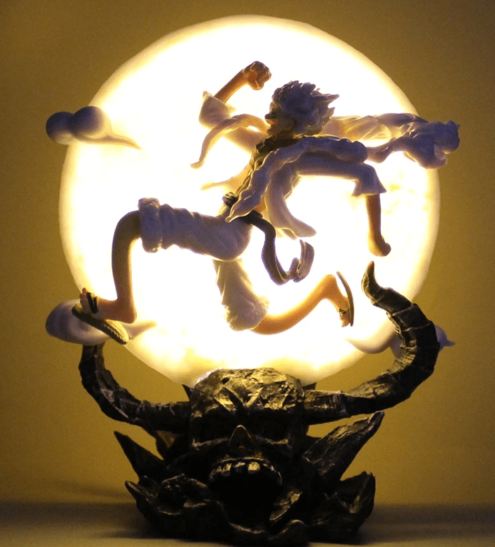 Gear 5 Luffy One Piece Moon Light Action Figure - ZenAnimeMarket