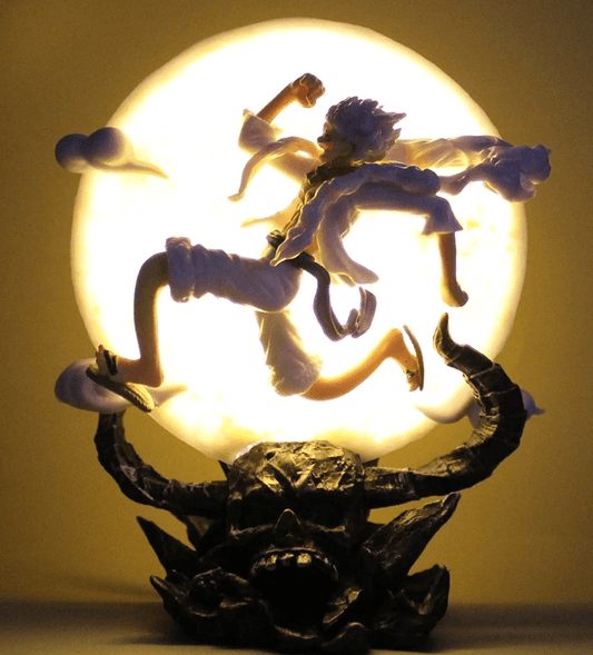 Gear 5 Luffy One Piece Moon Light Action Figure - ZenAnimeMarket