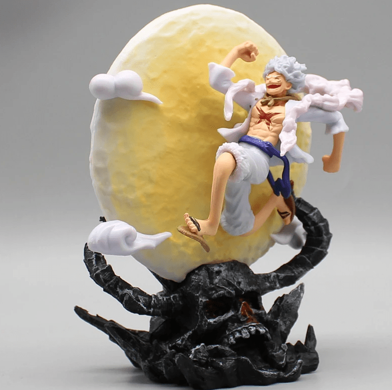 Gear 5 Luffy One Piece Moon Light Action Figure - ZenAnimeMarket