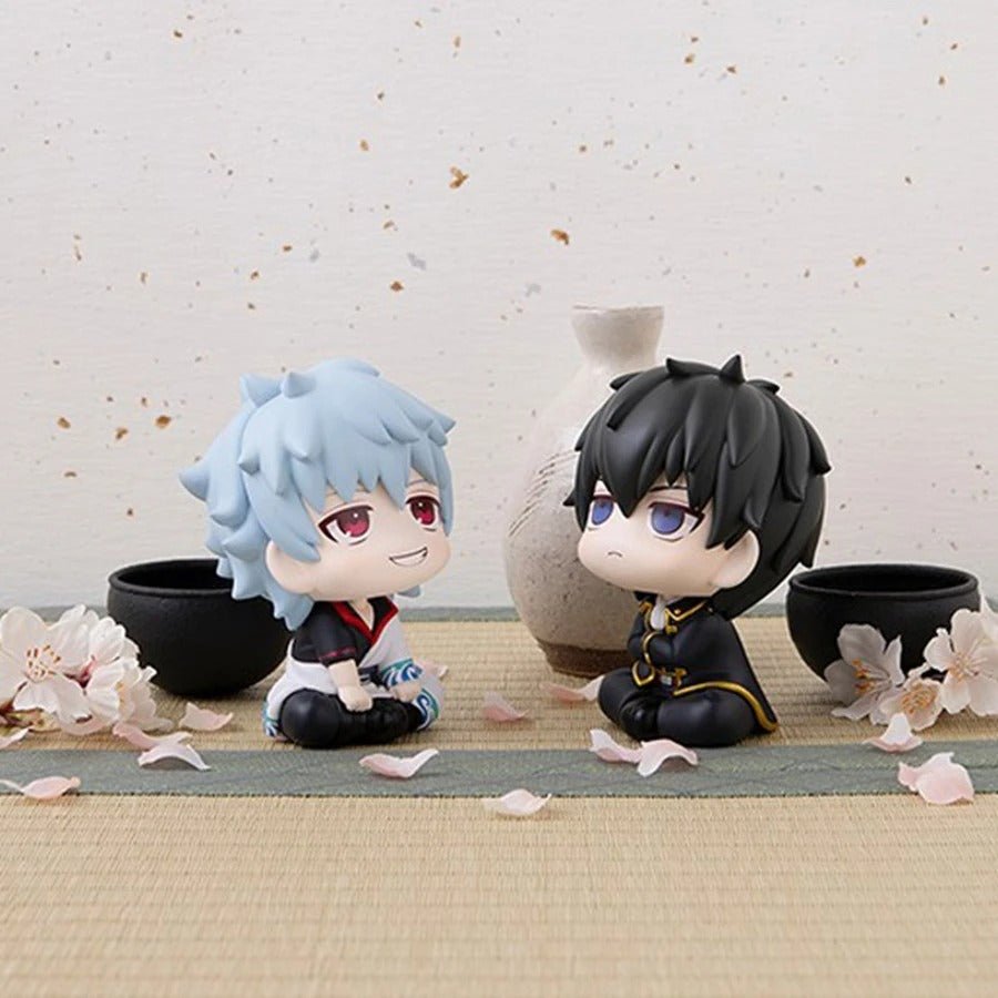 Gintama Chibi Look Up Figures – Gintoki Sakata & Toshiro Hijikata / Cute Anime Collectible Figures - ZenAnimeMarket