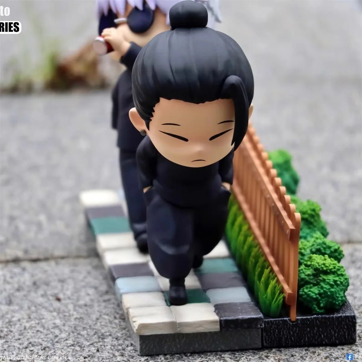 Gojo Satoru & Geto Suguru Walking Funny Cute Action Figures Jujutsu Kaisen Anime & Manga - ZenAnimeMarket