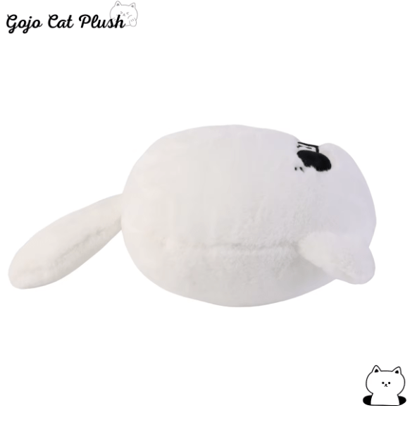 Gojo's White Cat Jujutsu Kaisen Cute Plushy Soft Toy Wearing Sunglasses - ZenAnimeMarket