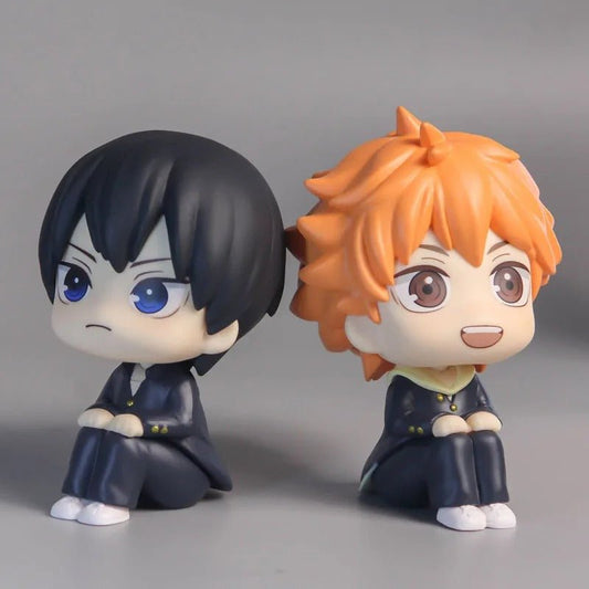 Haikyuu!! Shoyo Hinata & Tobio Kageyama 2ND GEN Chibi Look Up Figures Volleyball Anime & Manga - ZenAnimeMarket