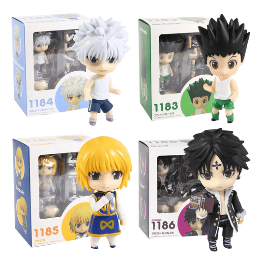 Hunter X Hunter Customizable Nendoroid Cute Anime Action Figures (Kurapika, Gon, Chrollo, Killua) HxH - ZenAnimeMarket