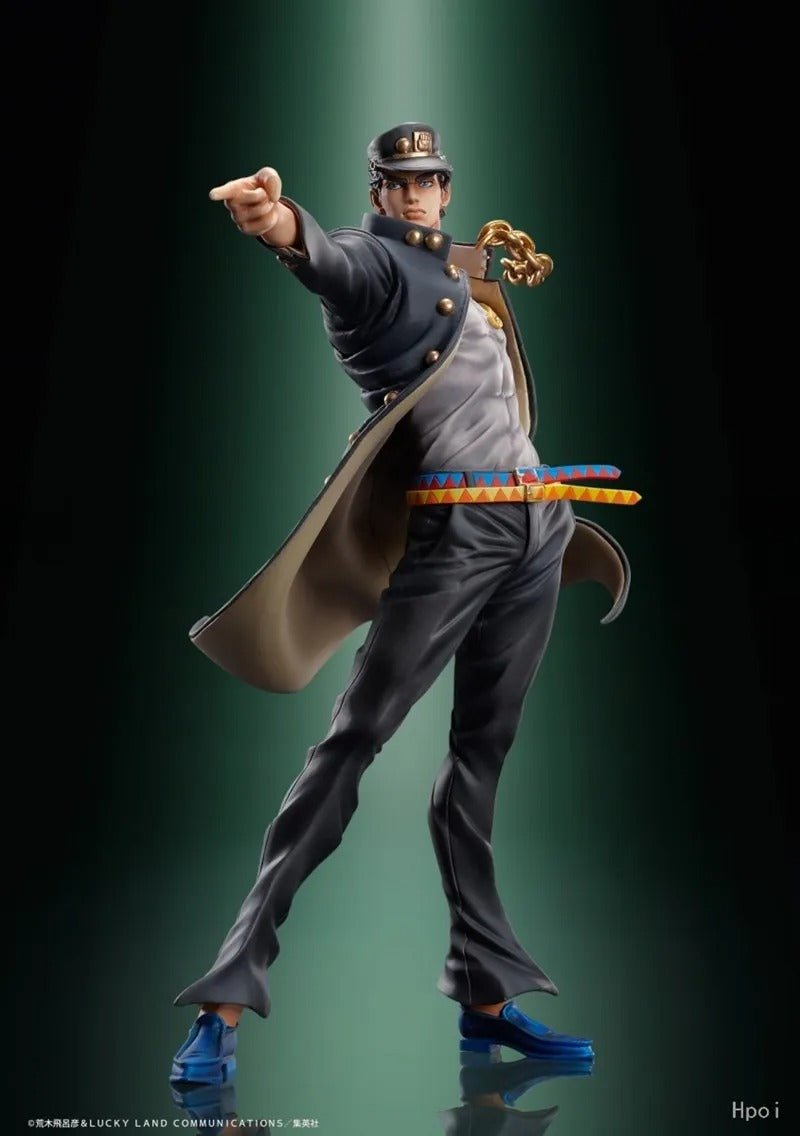 JoJo's Bizarre Adventure Anime Figure Kujo Jotaro & Jolyne Cujoh 17cm - ZenAnimeMarket