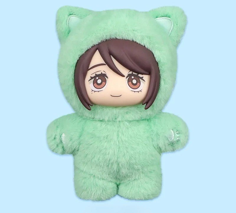 Jujutsu Kaisen Cat Ear Labubu Plushie Figures – Blind Box Random Selection (Gojo, Nobara, Geto, Toji, Nanami & More) JJK - ZenAnimeMarket