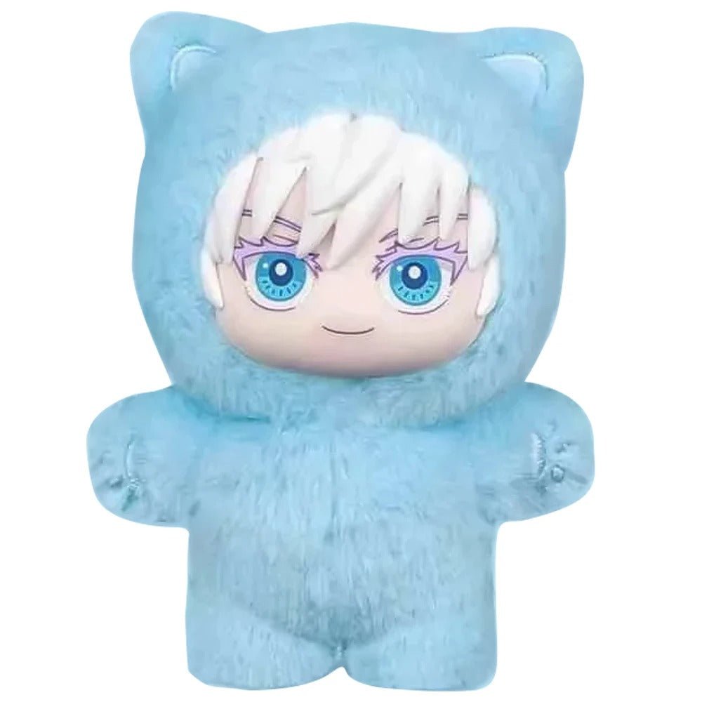 Jujutsu Kaisen Cat Ear Labubu Plushie Figures – Blind Box Random Selection (Gojo, Nobara, Geto, Toji, Nanami & More) JJK - ZenAnimeMarket