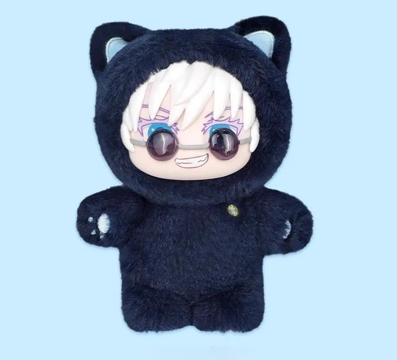 Jujutsu Kaisen Cat Ear Labubu Plushie Figures – Blind Box Random Selection (Gojo, Nobara, Geto, Toji, Nanami & More) JJK - ZenAnimeMarket