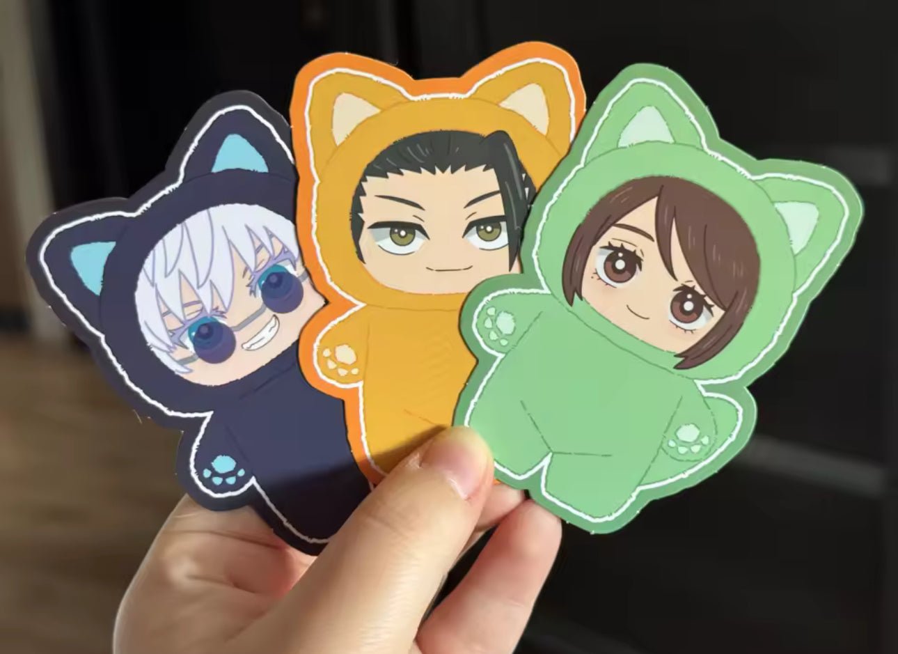 Jujutsu Kaisen Cat Ear Labubu Plushie Figures – Blind Box Random Selection (Gojo, Nobara, Geto, Toji, Nanami & More) JJK - ZenAnimeMarket