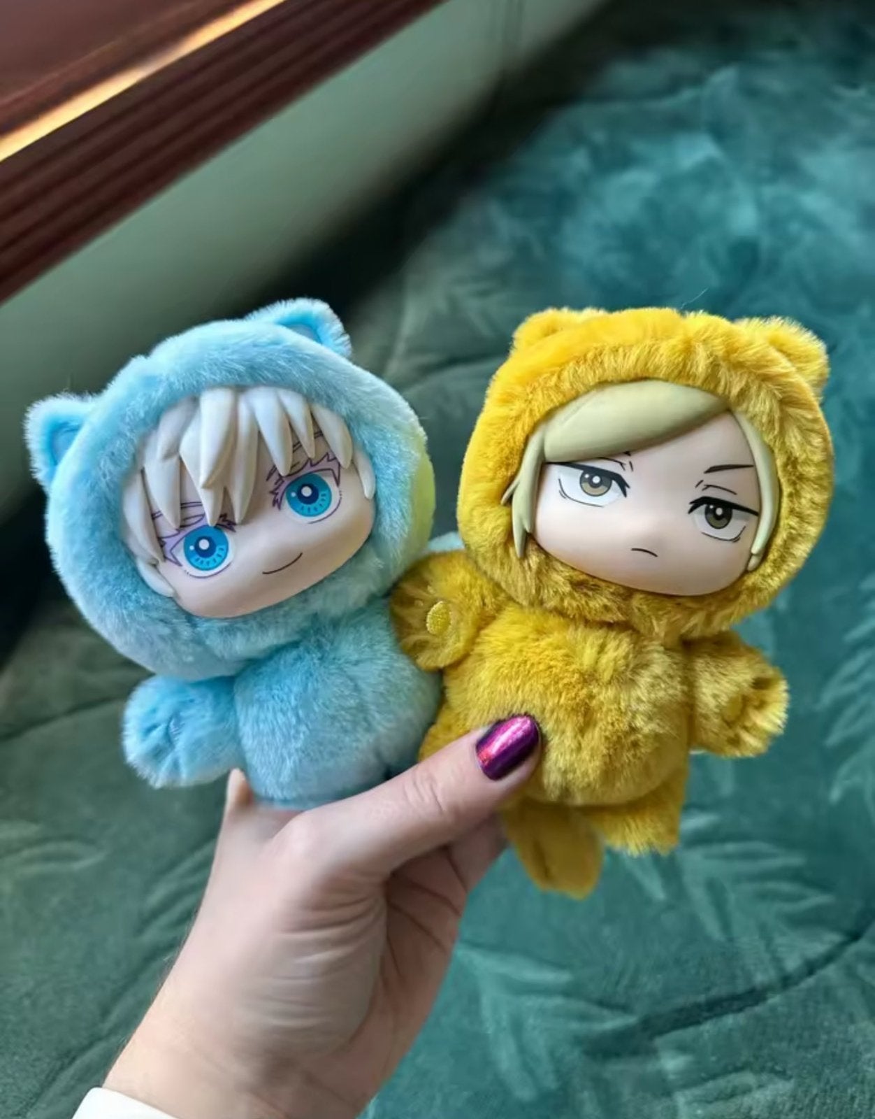 Jujutsu Kaisen Cat Ear Labubu Plushie Figures – Blind Box Random Selection (Gojo, Nobara, Geto, Toji, Nanami & More) JJK - ZenAnimeMarket