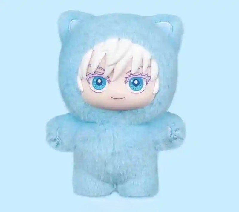Jujutsu Kaisen Cat Ear Labubu Plushie Figures – Blind Box Random Selection (Gojo, Nobara, Geto, Toji, Nanami & More) JJK - ZenAnimeMarket