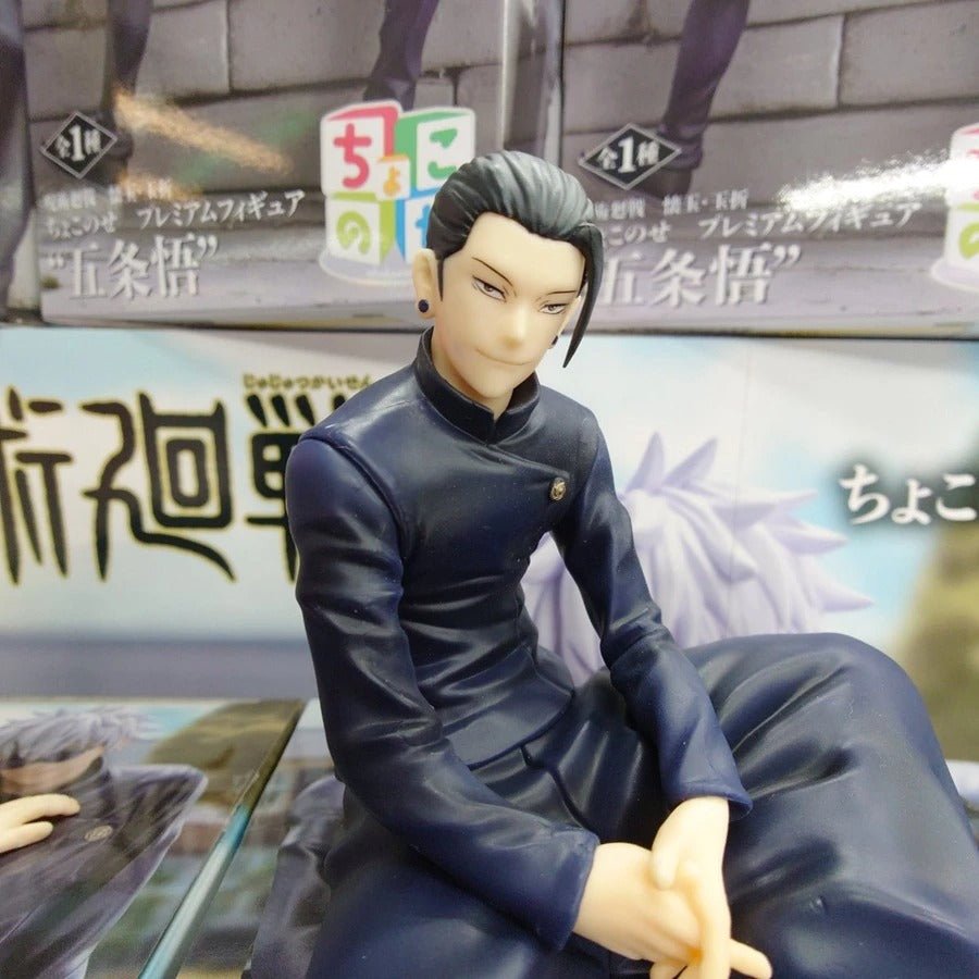 Jujutsu Kaisen Gojo Satoru & Geto Suguru Sitting Pose Action Figure 14cm - ZenAnimeMarket