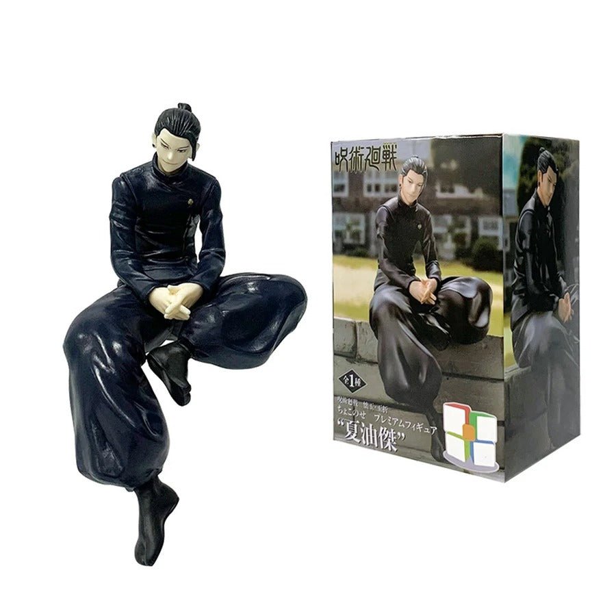 Jujutsu Kaisen Gojo Satoru & Geto Suguru Sitting Pose Action Figure 14cm - ZenAnimeMarket