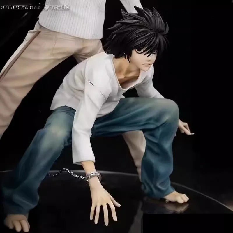 L & Light Yagami Death Note Action Figure 25cm - ZenAnimeMarket