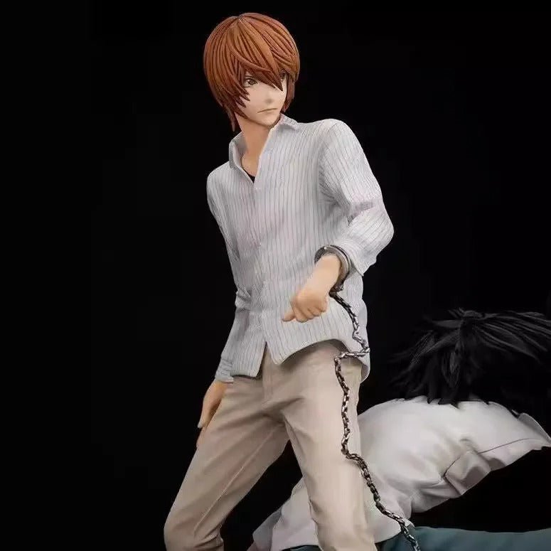 L & Light Yagami Death Note Action Figure 25cm - ZenAnimeMarket