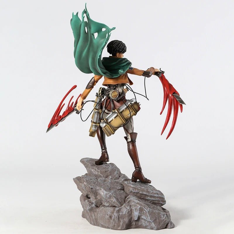 Levi Ackerman in Battle Attack On Titan Action Figure 32cm - ZenAnimeMarket