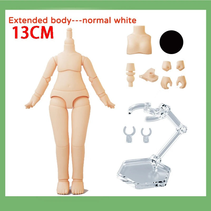Customizable Nendoroid Plain Body Parts – Extendable DIY Anime Chibi Figures