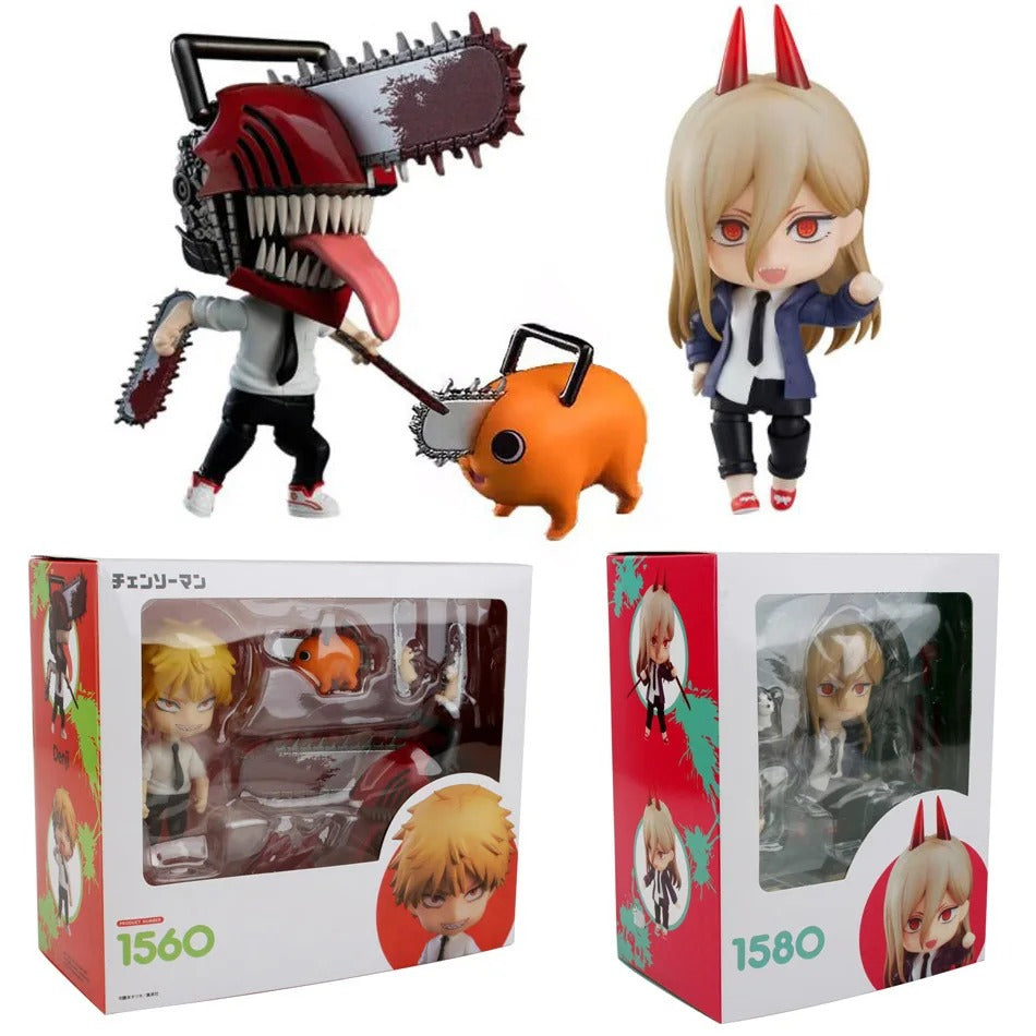 Chainsaw Man Denji & Power Customizable Action Figure