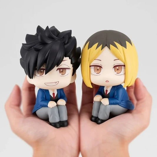 Haikyuu!! Kenma Kozume & Tetsurō Kuroo Look Up Figures Volleyball Anime & Manga