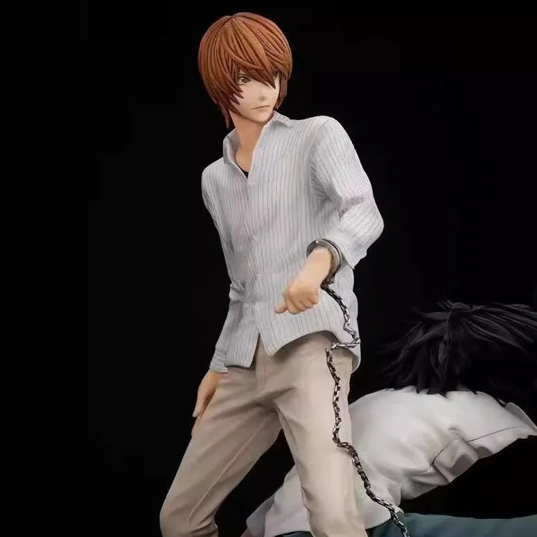 L & Light Yagami Death Note Action Figure 25cm