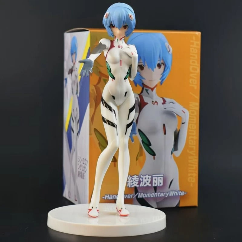 Neon Genesis Evangelion Anime Action Figures Ayanami Rei & Asuka 18cm