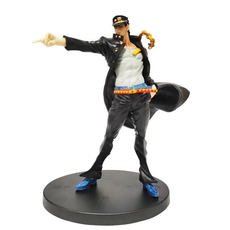 JoJo's Bizarre Adventure Anime Figure Kujo Jotaro & Jolyne Cujoh 17cm