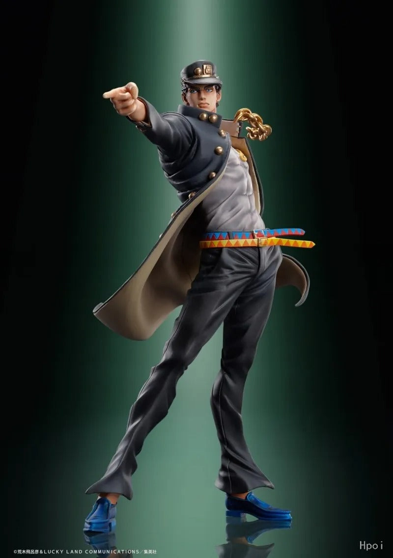 JoJo's Bizarre Adventure Anime Figure Kujo Jotaro & Jolyne Cujoh 17cm