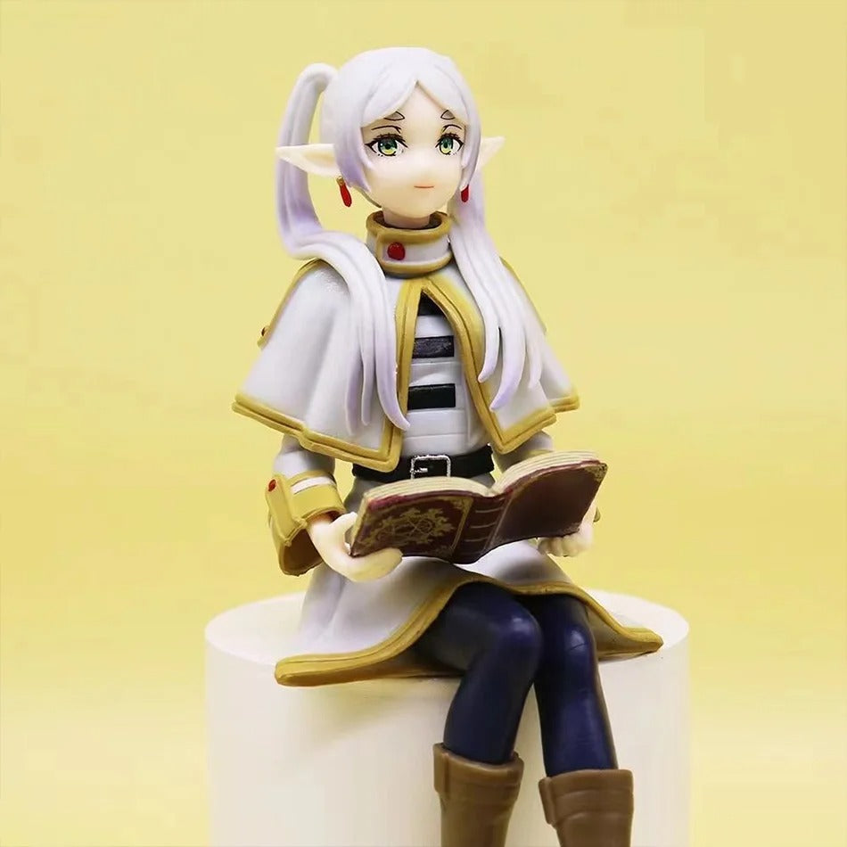 Frieren Beyond Journey's End Sitting Reading Action Figure 15cm