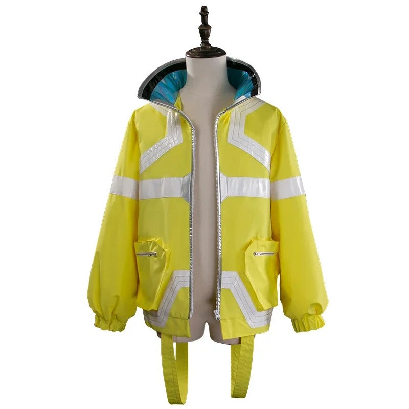 David Martinez Cyberpunk Edgerunners Sandevistan Yellow Jacket UNISEX