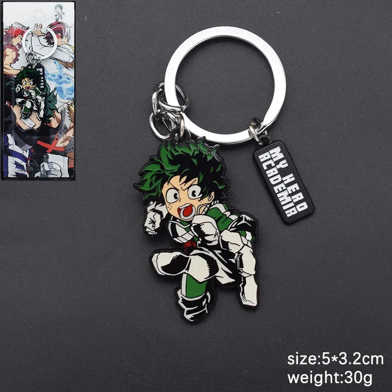 My Hero Academia Keychains Midoriya / Bakugou / Todoroki / All Might Anime & Manga