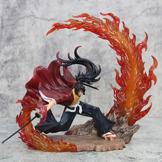 Yoriichi Tsugikuni Demon Slayer LED Light Up The Sun Breather Action Figure 25cm