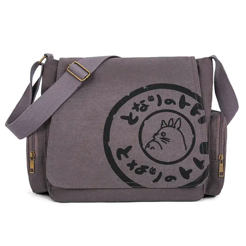 Vintage Tote Bag Studio Ghibli Cartoon & Anime Styled Crossbody Bag