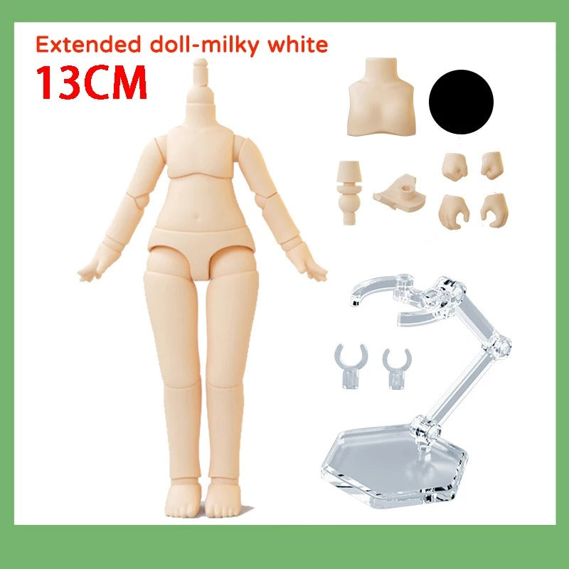 Customizable Nendoroid Plain Body Parts – Extendable DIY Anime Chibi Figures