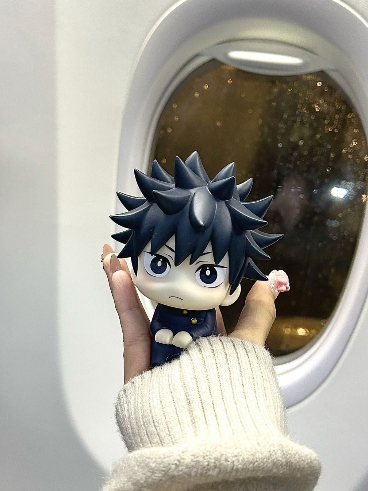 Megumi Fushiguro Jujutsu Kaisen Chibi Lookup Action Figure - ZenAnimeMarket