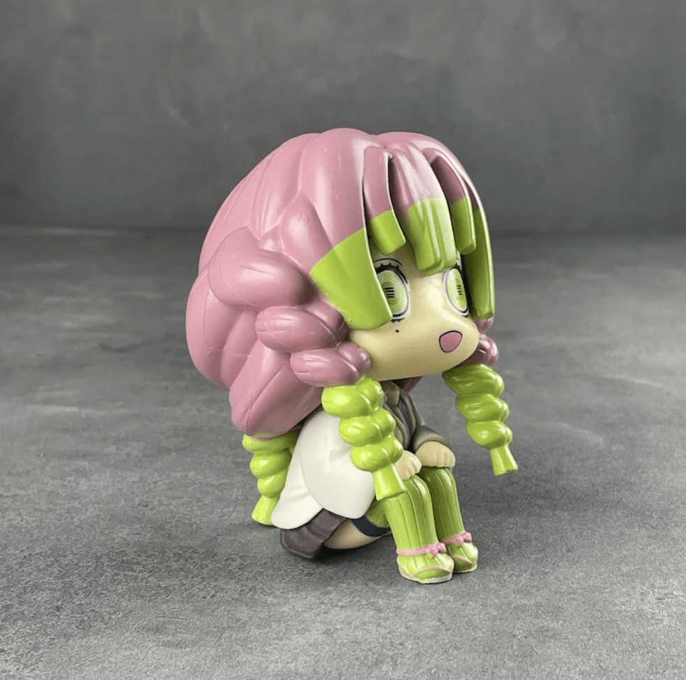 Mitsuri Kanroji Demon Slayer Chibi Lookup Action Figure - ZenAnimeMarket