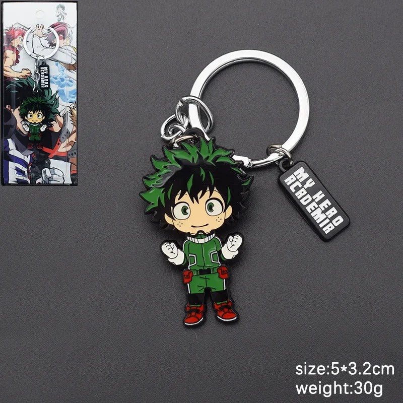 My Hero Academia Keychains Midoriya / Bakugou / Todoroki / All Might Anime & Manga - ZenAnimeMarket