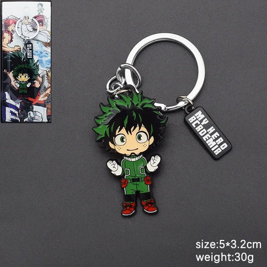 My Hero Academia Keychains Midoriya / Bakugou / Todoroki / All Might Anime & Manga - ZenAnimeMarket